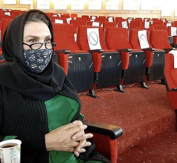 عکس مینا نوروزی و همسرش