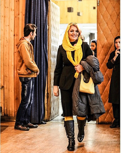 عکس الهام پاوه نژاد در سریال هفت سنگ