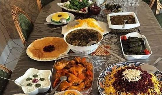 عکس سفره ی خالی