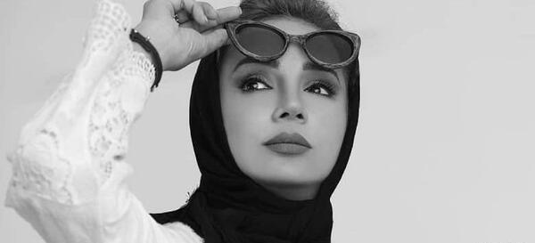 عکس شبنم قلی خانی سیاه و سفید