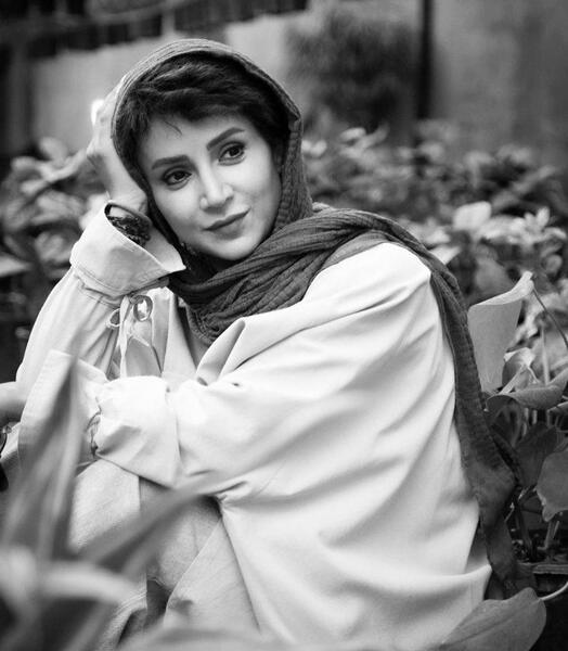 عکس شبنم قلی خانی سیاه و سفید
