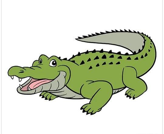 عکس نقاشی تمساح
