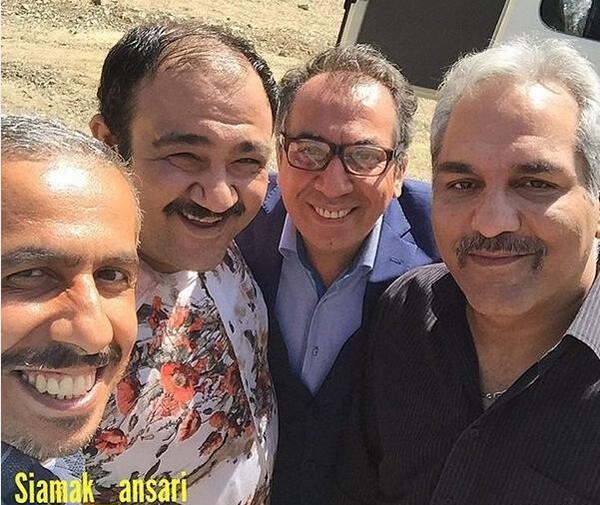 عکس های سیامک انصاری و مهران مدیری