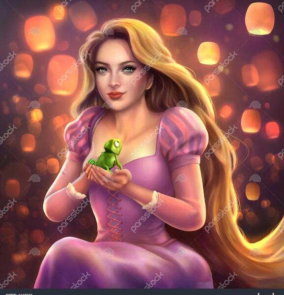 عکس پروفایل دخترانه گیسو کمند