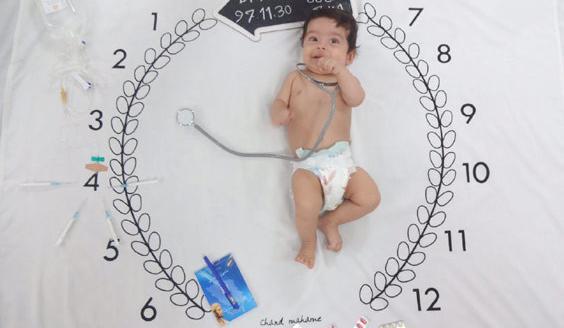 عکس ماهگرد با واکسن