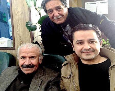 عکس افشین زی نوری و همسرش