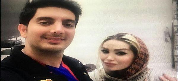 عکس همسر فرزاد فرزین شیوا کاکاخانی