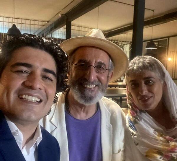 عکسهای فرهاد آئیش و همسرش