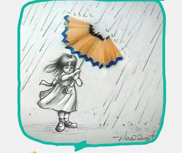عکس ایده برای نقاشی با مداد