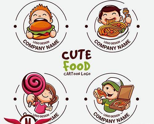 عکس دانلود وکتور غذا خوردن