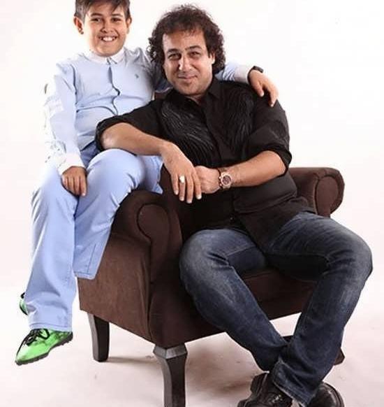 عکس خانوادگی رامین راستاد
