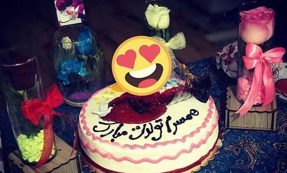 عکس کیک تولد حسن جان تولدت مبارک