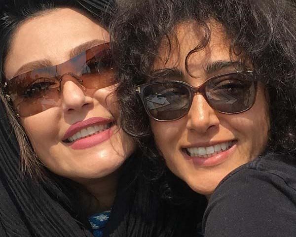 عکس شقایق فراهانی و خانوادش