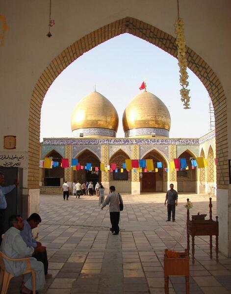 عکس حرم کاظمین با کیفیت بالا