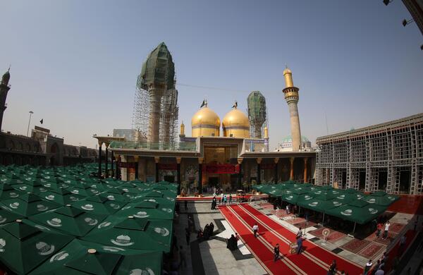 عکس حرم کاظمین با کیفیت بالا