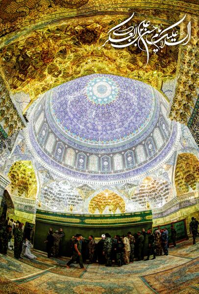عکس حرم کاظمین با کیفیت بالا