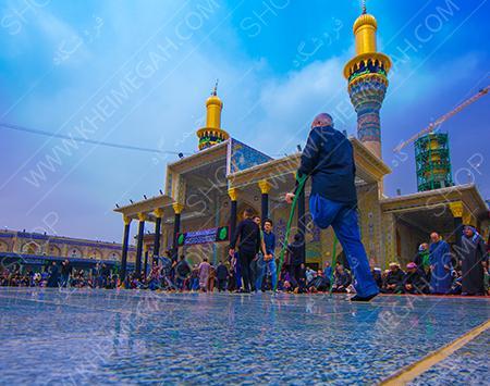 عکس حرم کاظمین با کیفیت بالا