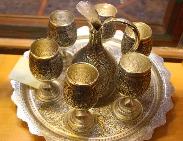 عکس قلم زنی ظروف
