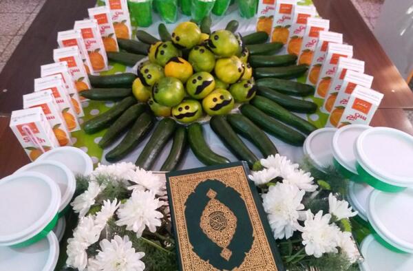 عکس سفره جشن قران