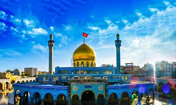 عکس صحن حرم حضرت زینب