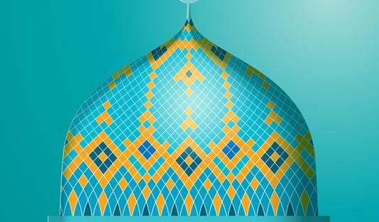 عکس وکتور گنبد مسجد