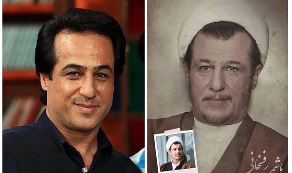 عکس رامین راستاد در نقش رفسنجانی