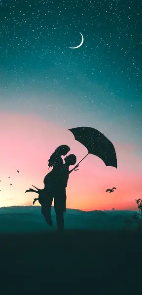 عکس بک گراند فانتزی عاشقانه