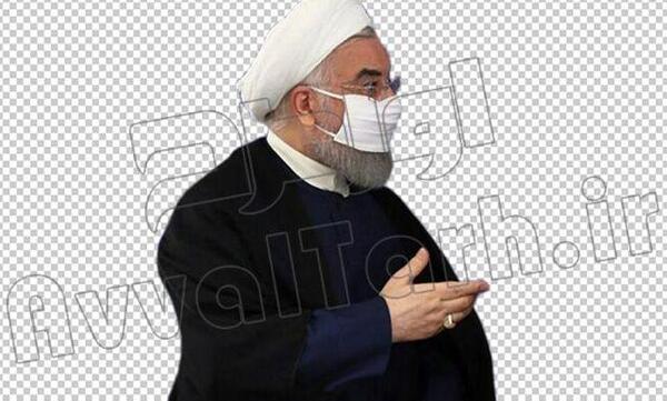 عکس لایه باز روحانی