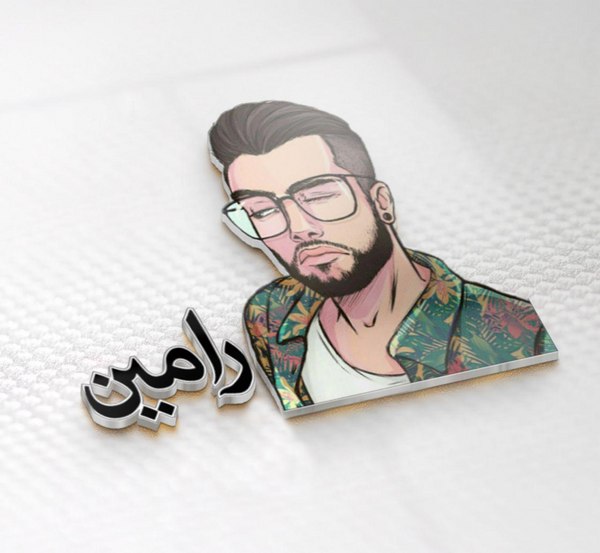 عکس پروفایل پسرانه سه بعدی
