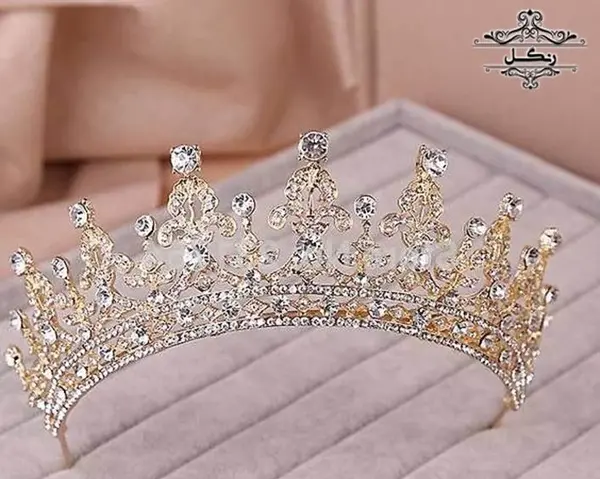 عکس تاج عروس طلا