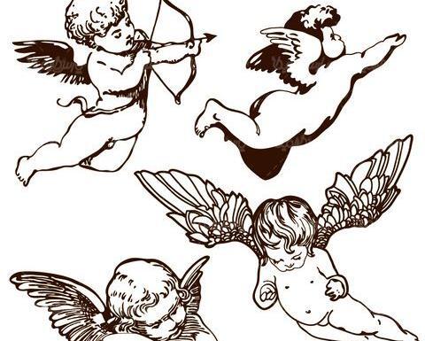 عکس دانلود وکتور فرشته