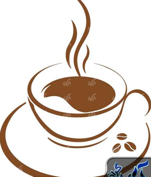 عکس کارتونی قهوه