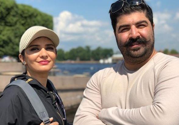 عکس لیندا کیانی و فرزندش