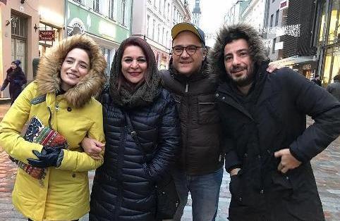عکسهای رامبد جوان در کانادا