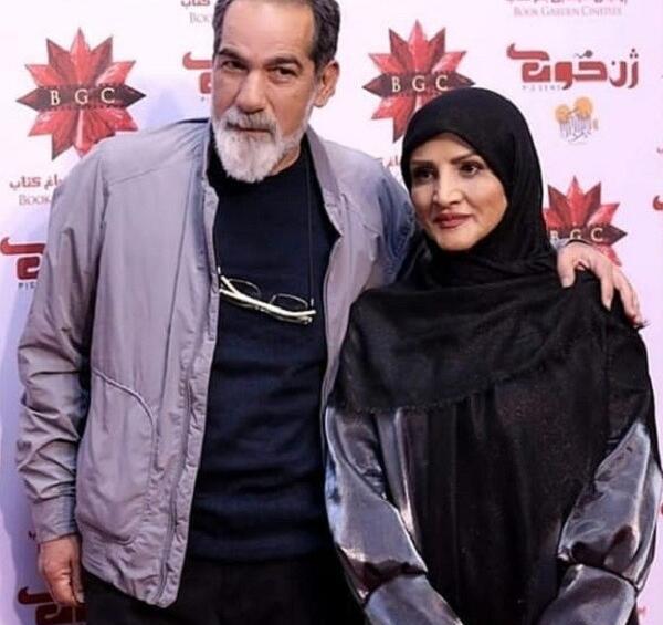 عکس ساعد سهیلی زاده و همسرش