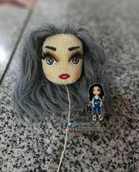 عکس نقاشی صورت عروسک
