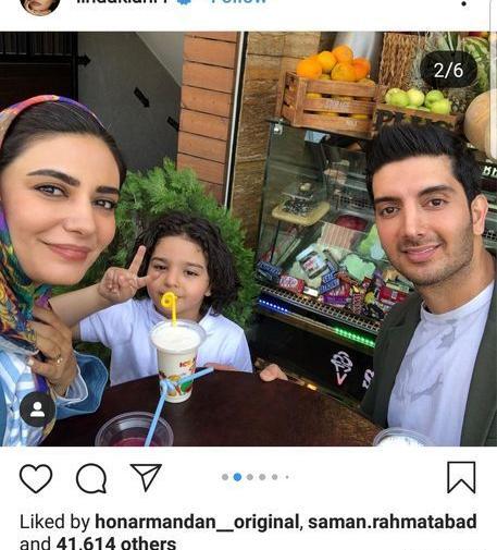 عکس لیندا کیانی در مانکن