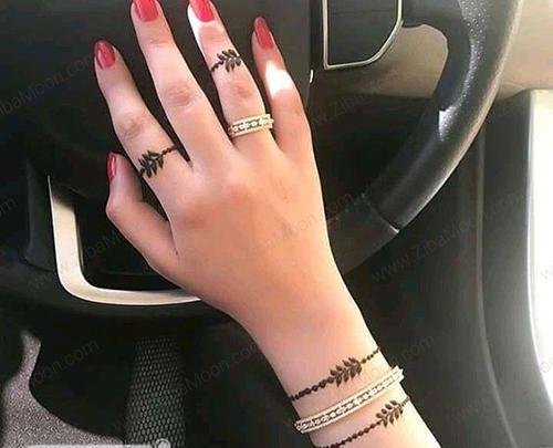 عکس تاج با حنا