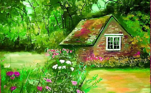عکس ایده برای نقاشی رنگ روغن