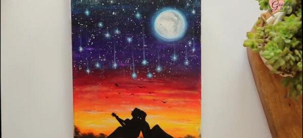 عکس ایده برای نقاشی رنگ روغن