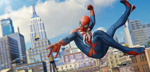 عکس بازی spider man
