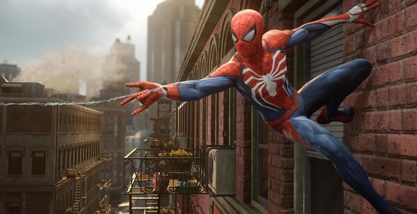 عکس بازی spider man