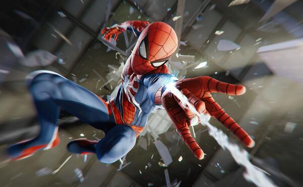 عکس بازی spider man