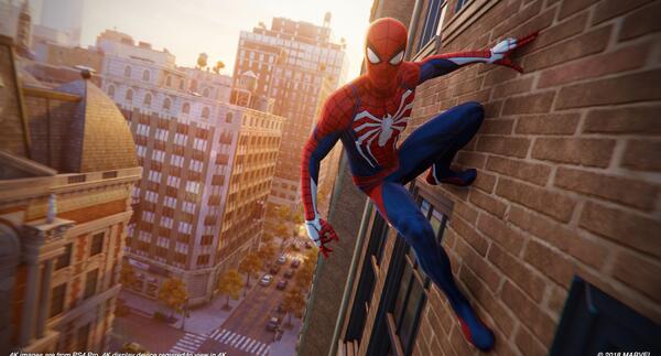 عکس بازی spider man