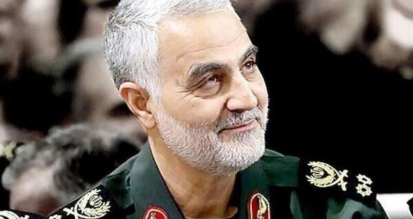 عکس چشمان سردار سلیمانی