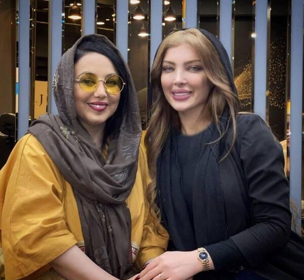عکس بهنوش بختیاری و مادرش
