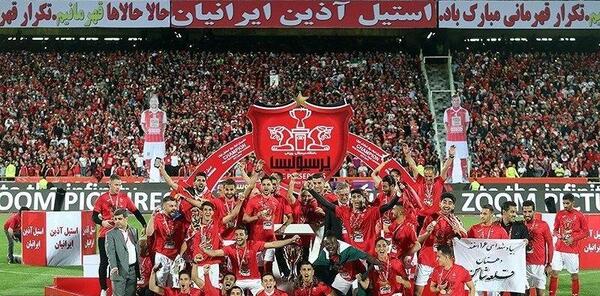 عکس جدید قهرمانی پرسپولیس