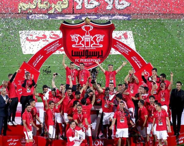 عکس جدید قهرمانی پرسپولیس