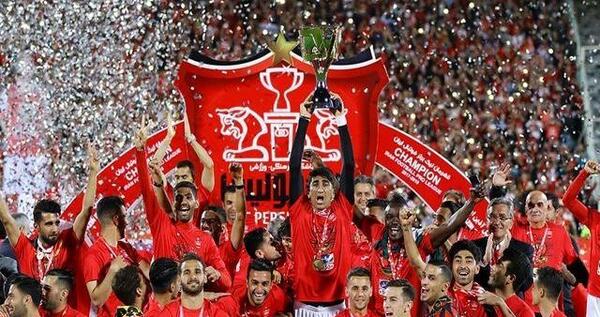 عکس جدید قهرمانی پرسپولیس