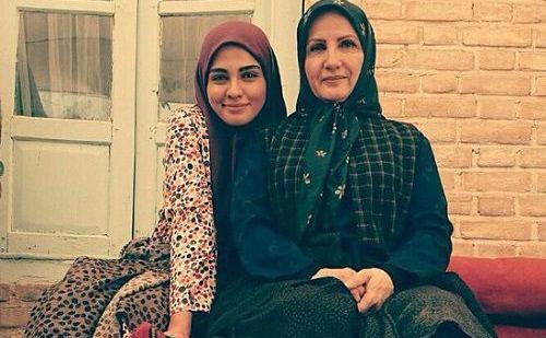 عکس جوانی زهرا سعیدی بازیگر